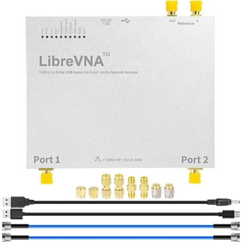 Librevna Portable Nanovna Vector Network Analyzer Antenna Analyzer 100Khz-6Ghz Measuring Type C Interface
