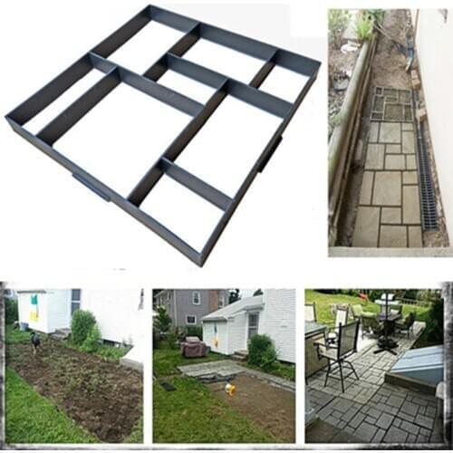 Precast Concrete Paving Mold For DIY Garden Pave Ways And Plastic Concrete Block Paving Mold