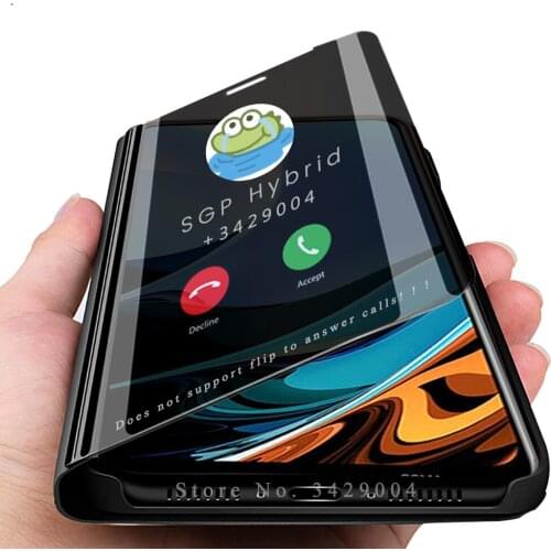 Smart Mirror Magnetic Stand Flip Coque For Xiaomi Redmi 9T Case Cover For Xiaomi Redmi 9T J19S 6.53 Inches Bracket Protect Shell