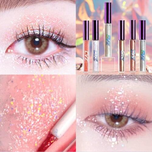 Liquid Glitter Eyeshadow Long Lasting Shining Shimmer Makeup Tool for Party Festival Makeup SANA889
