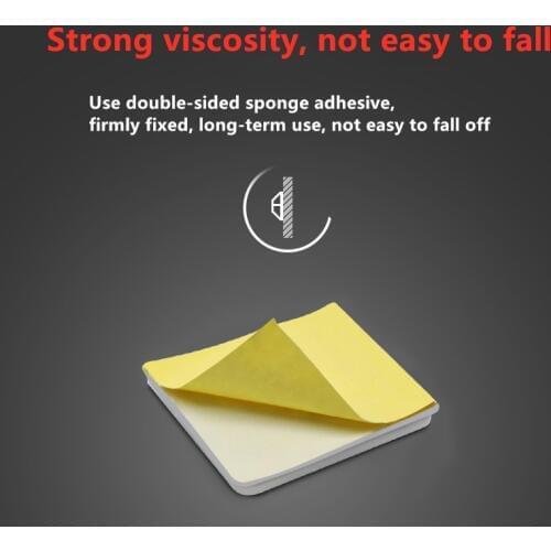 20pcs 30*30 Adhesive Self-adhesive Tie Mounts Beam Line Card Cable Management Clip Wiring Accessories Sucker type locating piece