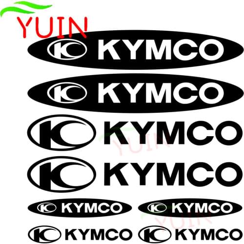 Car Sticker Classic Fashion Compatible 12pcs for KYMCO PVC Decal Sheet Motorcycle Sponsors Auto Tuning Quality Waterproof Decals