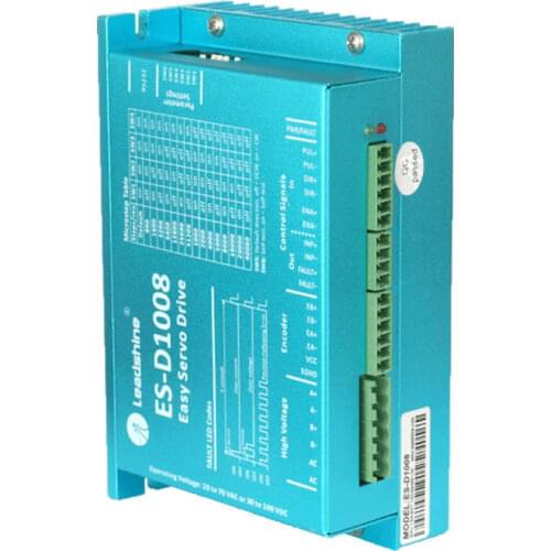 Freeshipping Original Leadshine Easy Servo Drive ES-D1008 CNC DSP Closed-Loop Stepper Drive Max 80VAC or 100VDC
