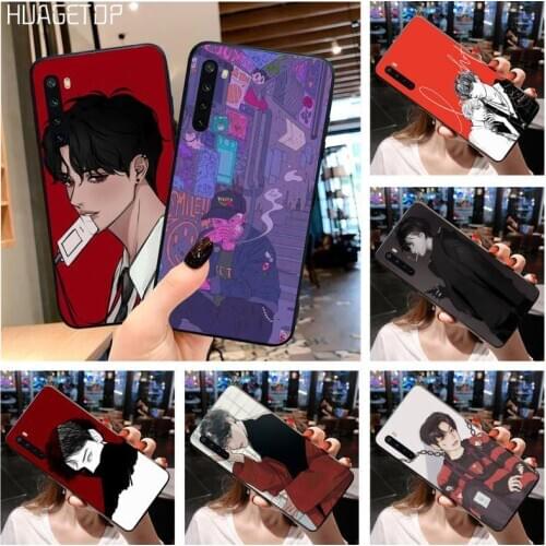 HUAGETOP Anime Boys Black TPU Soft Phone Case For OPPO Realme 6 Pro Realme 3 5 Pro C2 RENO2-Z A11X