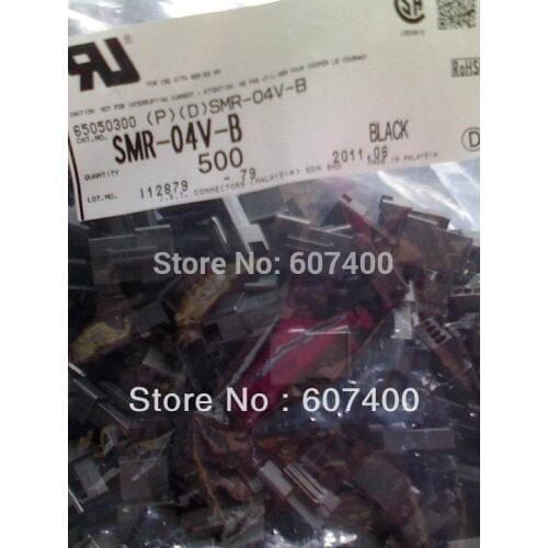SMR-04V-B CONN SM HOUSING 4POS 2.5MM BLACK male pin JST Connectors terminals housings 100% new and original parts