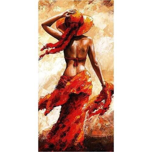 Sexy Woman Diamond Painting Oil Portrait Round Full Drill Vestibule Nouveaute DIY Mosaic Embroidery 5D Cross Stitch Home Decor