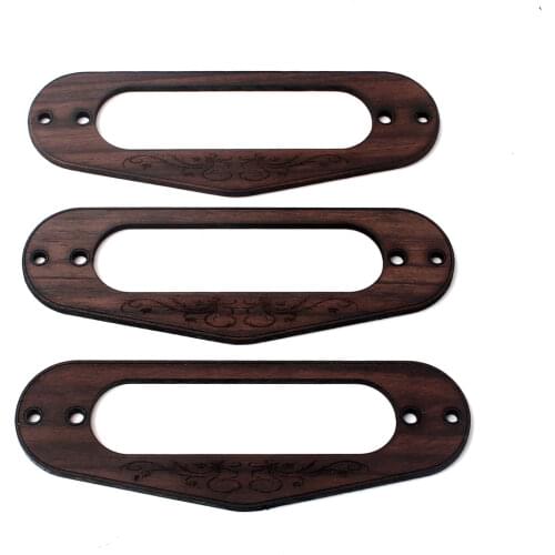Electric Guitar Rose wood single coil S Style Neck Pickup Surround Ring