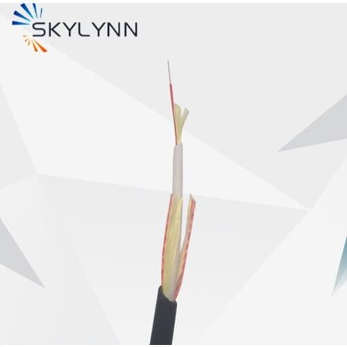 Hot Sale In France 500 Meter/Roll 4.6mm Out Diameter Double LSZH Sheath FTTH Fiber Optic Drop Cable