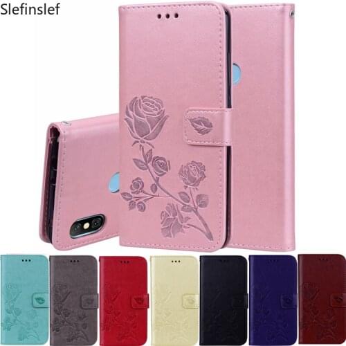 Girls Flower Rose Wallet Leather Case for Xiaomi REDMI 4A 5A 6A 7A 5 Plus Note 7 6 Pro 5 5A 4 4X Mi A1 A2 Lite 9T Flip Cover