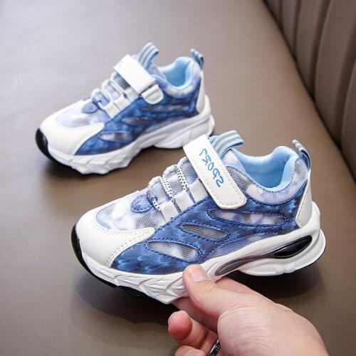 Boys Sneakers Children Casual Shoes for Kids Sneakers Girls Shoes Rubber Mesh Cushion Breathable Fashion Infantil 2021