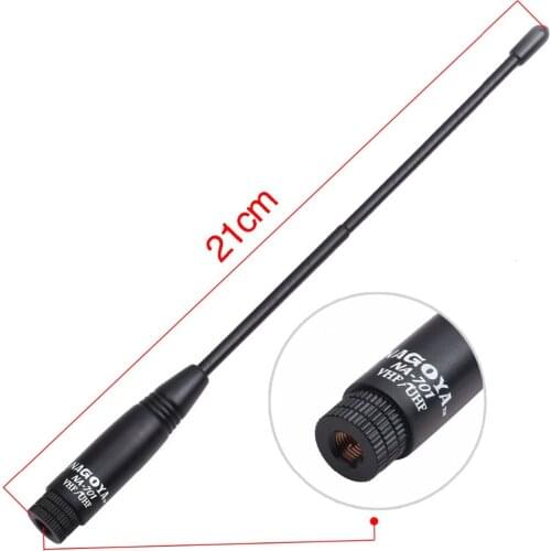 Nagoya NA-701 SMA-Male Dual Band 144/430Mhz Flexible Soft Antenna HT/Scanner for TYT Wouxun Walkie Talkie Radio Ham Radio