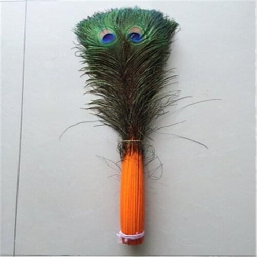 Hot Sale 100pcs/lot Peacock Feathers 70-80 Cm/28-32 Inch Craft Accessories Carnival Celebration Jewelry DIY Decoration Plumas
