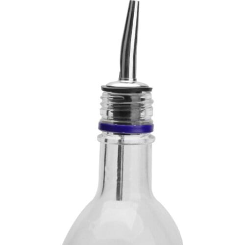 Stainless Steel Wine Bottle Stopper Liquor Bottle Pourer Stopper Dispenser Leak-proof Olive Oil Pourer Barware Bar Accessories