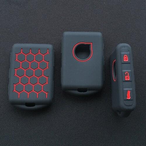 Silicone Car Key Cover For Volvo XC40 XC60 S90 XC90 V90 T5 T6 T8 Polestar 2 Key Protect keychain Car Key Case Car Key Holer