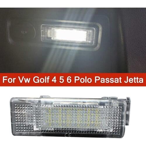LED Luggage Light Compartment Trunk Boot Lights for VW Golf Jetta Passat CC Caddy Eos Scirocco Sharan Tiguan Touran Touareg T5