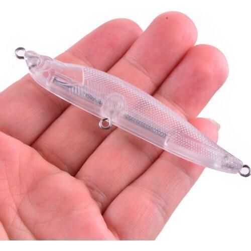 Sinking Pencil Unpainted lure Blank Nude Lures 9.6g 8.7cm Fake Lure DIY Fishing lure