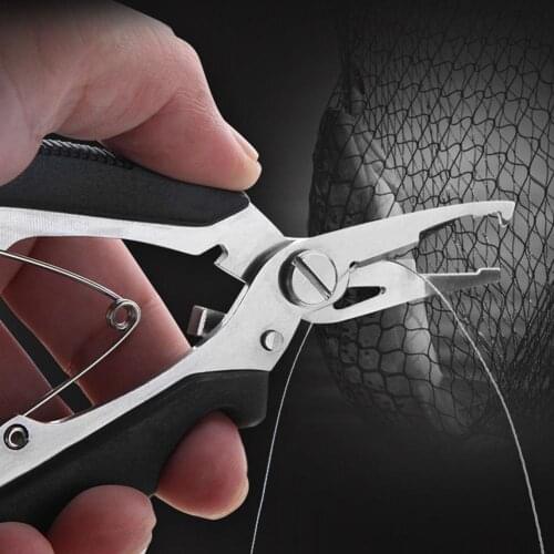 Convenient Steel Fishing Scissors Pliers Hook New Kits Remove Tool Cutter Accessories Line Lure Tackle Bait A7N2