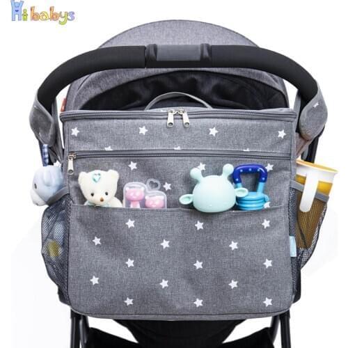 Outdoor Baby Diaper Bag For Mom Multifunctional Stroller Nappy Backpack For Infant Travel Mummy High Capacity Stroller bag