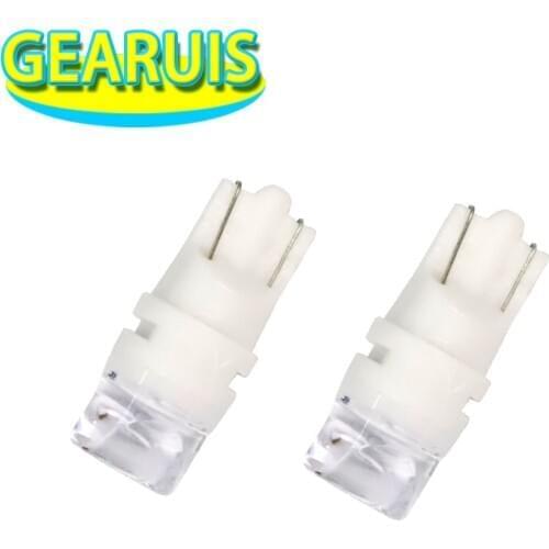 100pcs T10 bright 3D Lens 3 smd 2835 LED Clearance Light Car Side Marker Reading Map Door Dome Lamp Interior Lights 12V