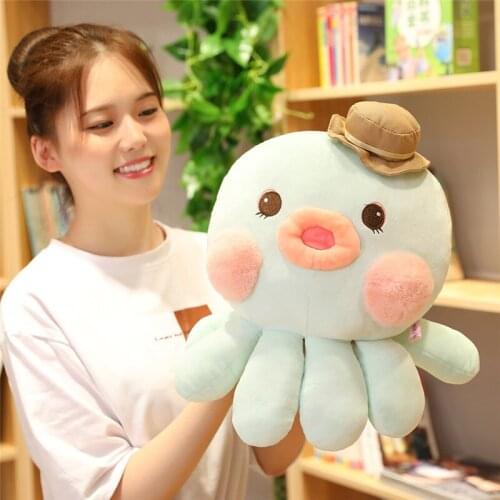 20/40cm Ocean Animal Plush Toys for Children Cute Octopus Dolls 2019 New Baby Appease Octopus Plush Toys Girls Birthday Gifts