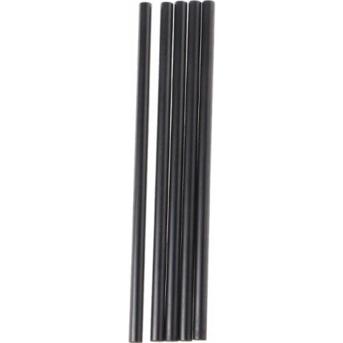 5Pcs Graphite Stir Stick Long Carbon Stirring Rod Graphite Crucible Stir Stick for Melting Casting Refining Gold Silver