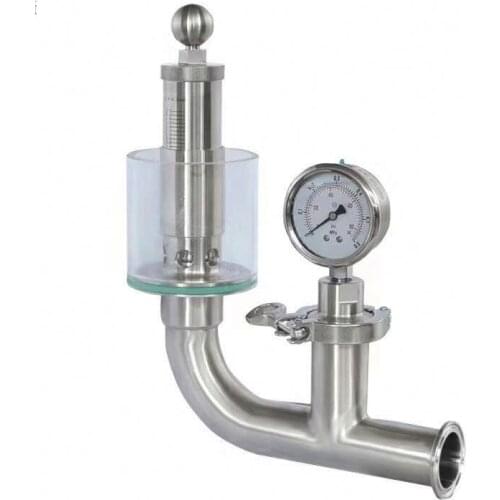 Ace Factory Price Sanitary Pressure Reducing Control Valves Adjustable Air Pressure/Vacuum Relief Valve
