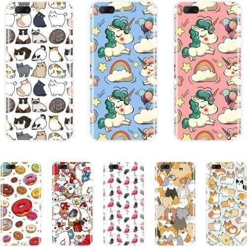 For One Plus 3 3T 5 5T 6 6T Case Silicone Cute Unicorn Pattern Back Cover For OnePlus 6 6T 5 5T 3 3T Phone Case