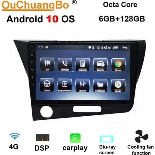Ouchuangbo multimedia player radio for Crz support android 10 system DSP wifi 9 inch 6GB+ 128GB RHD
