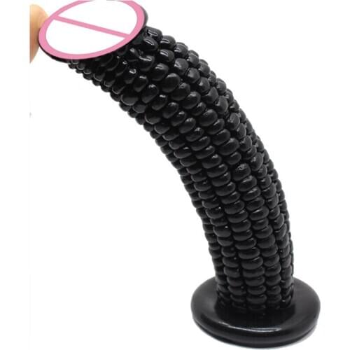 New Corn Anal Dildos Realistic Giant Dildo Suction Cup Dildos Sex Orgasm Sex Toys For Woman Men Penis G Spot Butt Plug Sex Shop