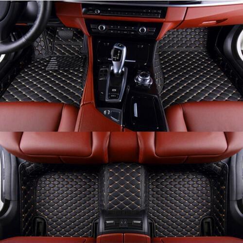High quality! Custom special car floor mats for Audi Q3 2020 non-slip durable waterproof car carpets for Q3 2019,Free shipping