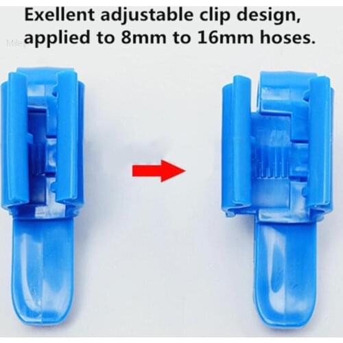 Home Brew Bucket Clip Pipe Syphon Tube Flow Control Water Hose Wine Filtration Beer Fish Clamp Pipe Aquarium Filter Holder X7Z4