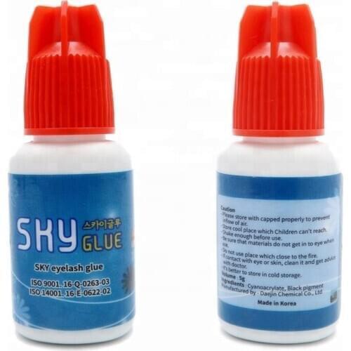 1 second glue of Fast drying and long lasting glue for Strong false eyelash extension