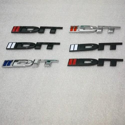1 PCS DIT Engine Emblem Badge Sticker Excellent Smooth Glossy Badge Car Styling Accessories For Subaru Forester BRZ WRX STI