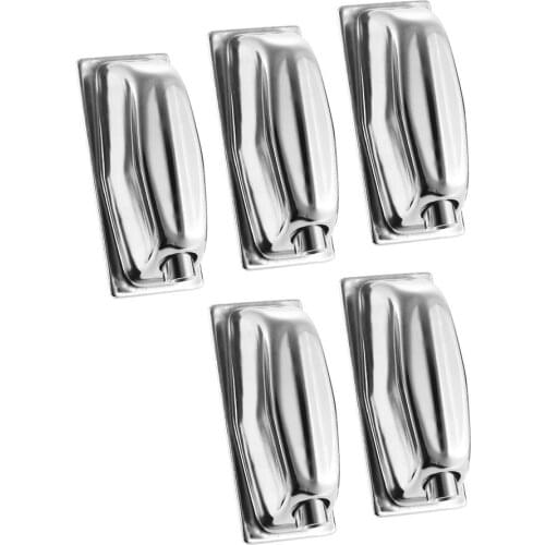 5pcs/Pack Single-end Drum Lug Rectangular Snare Drum Lug Claw Hooks Ear Drum Accessories Replacement Percussion Instruments