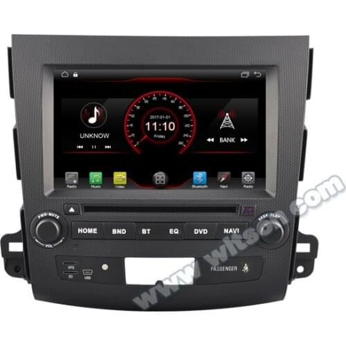 8" Android 10 OS Car DVD Multimedia Navigation GPS Radio for Peugeot 4007 2007-2012 with Car Play / Android Auto Support