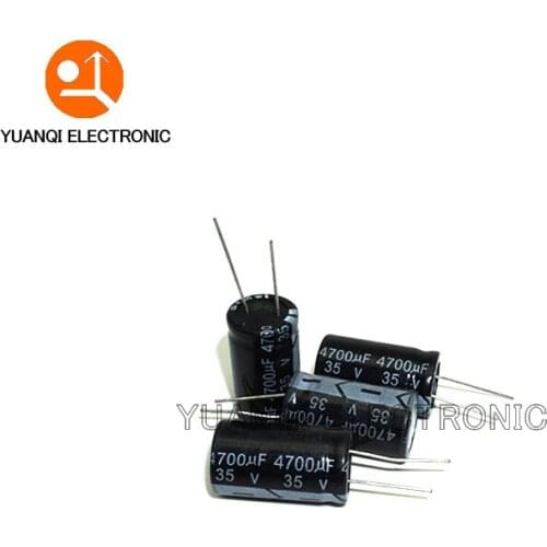5pcs 35V 4700UF 18*30mm Aluminum Electrolytic Capacitor 18X30mm