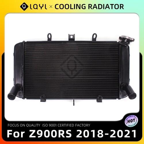 Motorcycle Aluminum Radiator Cooler Cooling For Kawasaki Z900RS Z 900 RS 2018-2020 2019