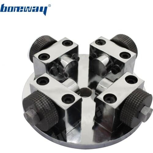 Boreway Supply A Piece of D125*4T*M14 Hand Held Multi-Point Itegral Alloy Grinding Disc Bush Hammer Plate For Concrete Stone