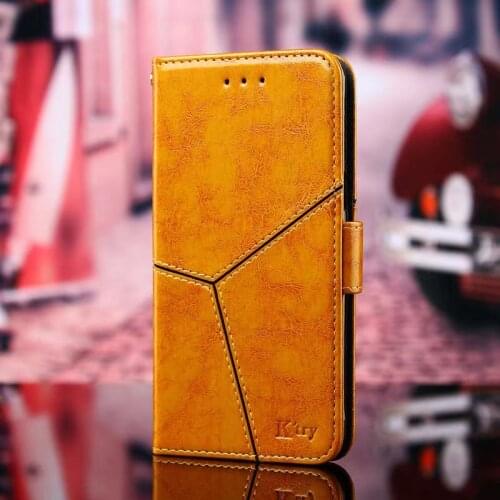 For Samsung galaxy S20 S21 Ultra S20 FE S10 Plus S9 S8 S10e Note 20 Card holder Oil wax pattern luxurious Flip Case