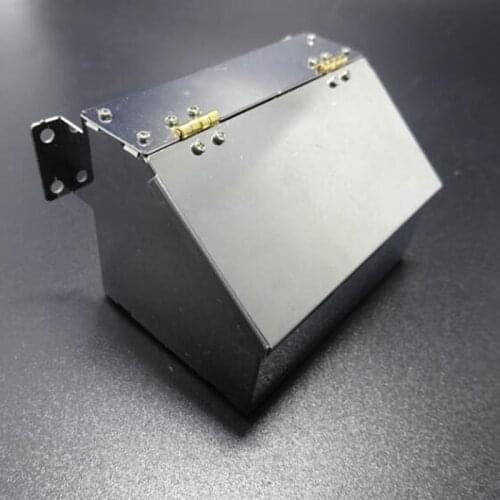 Tamiya arocs actros truck decorative accessories metal openable toolbox for 1/14 rc tamiya scania MAN beenz king tractor trailer