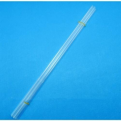 For 5PCS 500mm,Quartz Glass Tube,OD=12mm,Thcik=2.0mm,Made Form Fused Silica