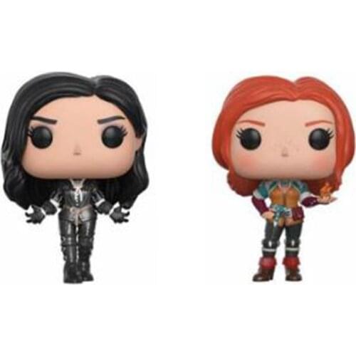 Witcher 3 Ye Naifa 152# TRISS 153# Vinyl Action Figures Collection Model ChildrenToys