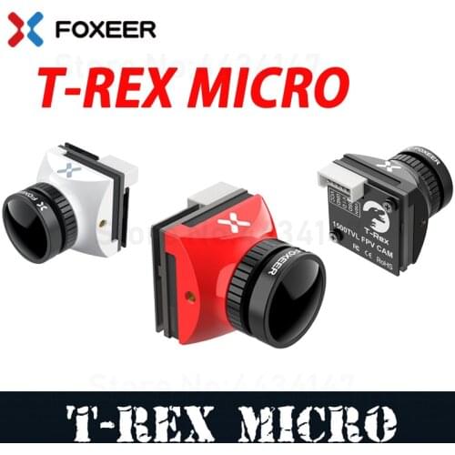 Foxeer T-REX Micro 1500TVL Camera Super WDR 4:3 16:9 PAL/NTSC Switchable Full Weather FPV Camera for FPV Racing Freestyle