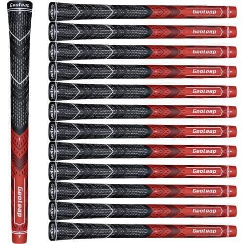 Geoleap ACE-S Golf Grips 13pcs/lot, Hybrid Golf Club Grips, Multi Compound,Midsize, 8 Colors Optional