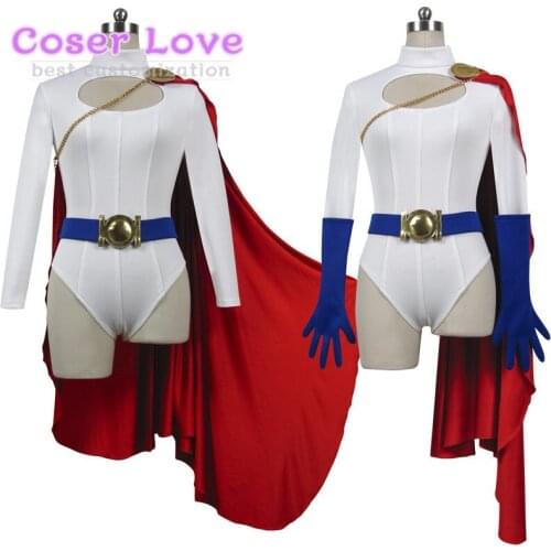 Power Girl Kara Zor-L / Karen Starr Cosplay costume Carnaval Halloween costume Christmas party