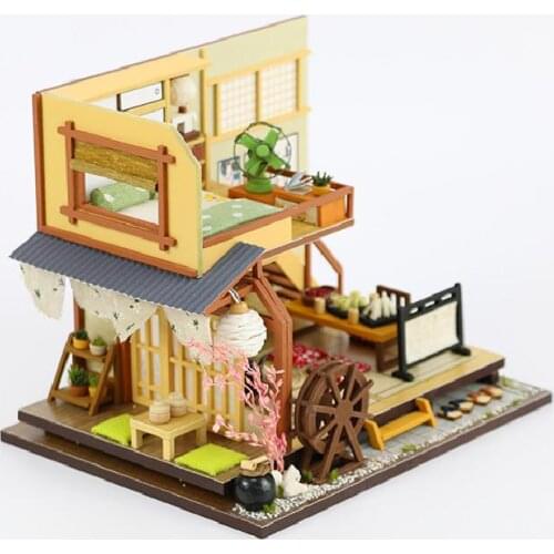Diy Doll House 2020 New Diy Cottage Creative Architecture Japanese Doll House Assembly Qixi Send Boy Girlfriend Birthday Gift