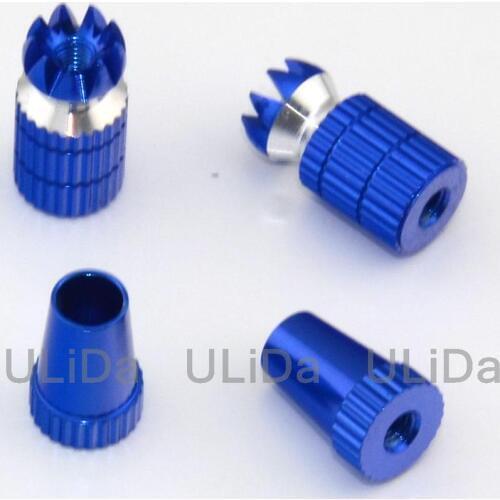 M3 Metal Transmitter Stick Anti-slipping Cap for FUTABA DX6i DX8 Spektrum BLUE
