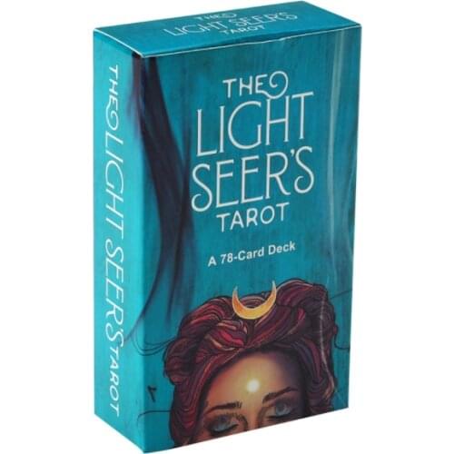 78pcs Light Seers Tarot card Board Game Oracle Card Playing Card Deck Games For Party full English version