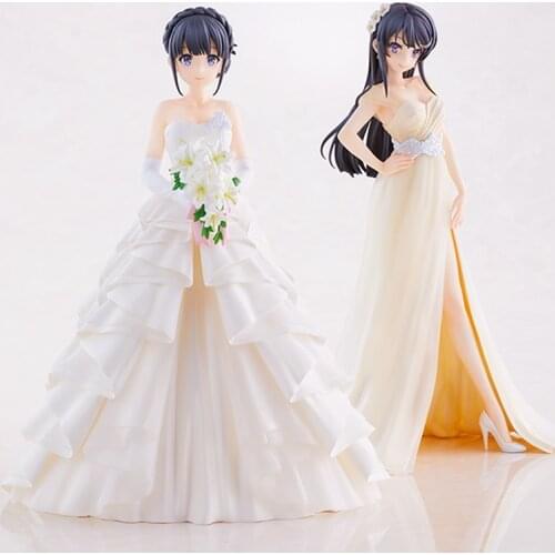 Rascal Does Not Dream of Bunny Girls Makinohara Shoko PVC Action Figure Anime Figure Model Toys Collection Doll Gift