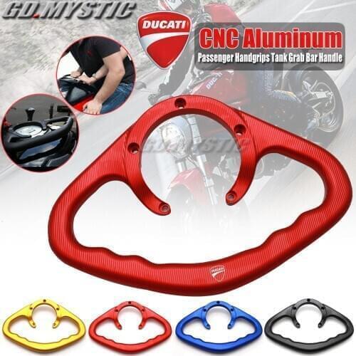 Motorcycle passenger handle hand-held fuel tank armrest for DUCATI MONSTER 796 797 821 1100 / S / R handlebar armrest